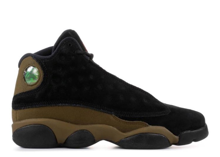 Air Jordan 13 Retro Bg - Olive