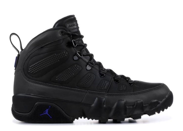 Air Jordan 9 Retro Boot Nrg - Black Concord