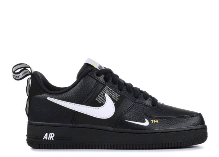 Nike Air Force 1 '07 Lv8 - Overbranding Black/White/Black/Yellow