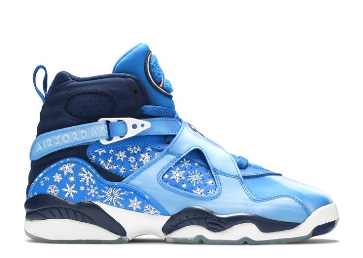 Air Jordan 8 Retro Gs - Snowflake