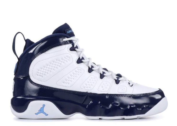 Air Jordan 9 Retro Gs - Unc